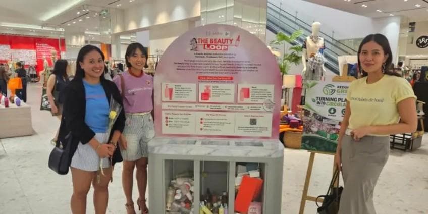Programa sa Pag-recycle ng Packaging ng mga Produktong Pampaganda, Inilunsad sa Quezon City