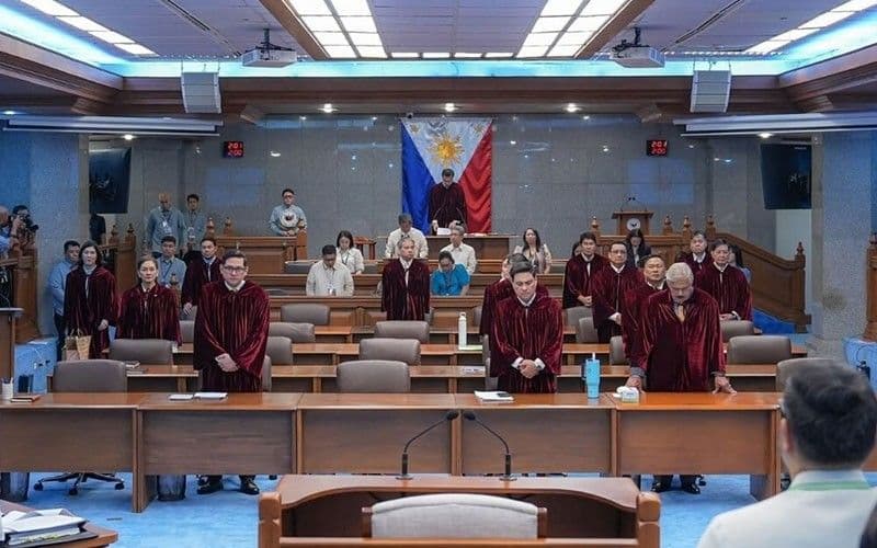 Pagkansela ng Impeachment Trial at Sesyon ng Senado Dahil sa Ulan