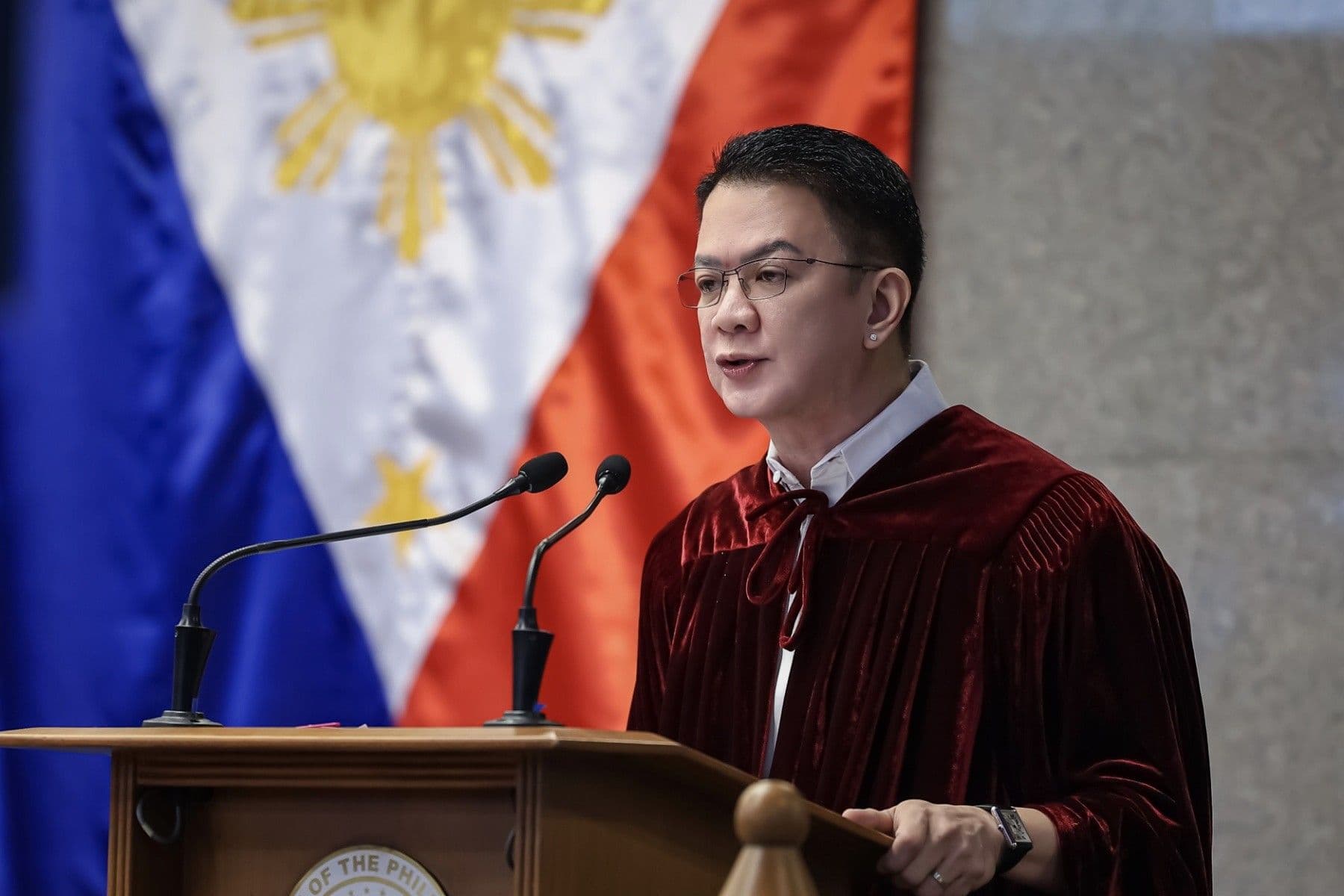 Escudero, ipinagbawal ang pampublikong komento sa impeachment trial ni VP Sara
