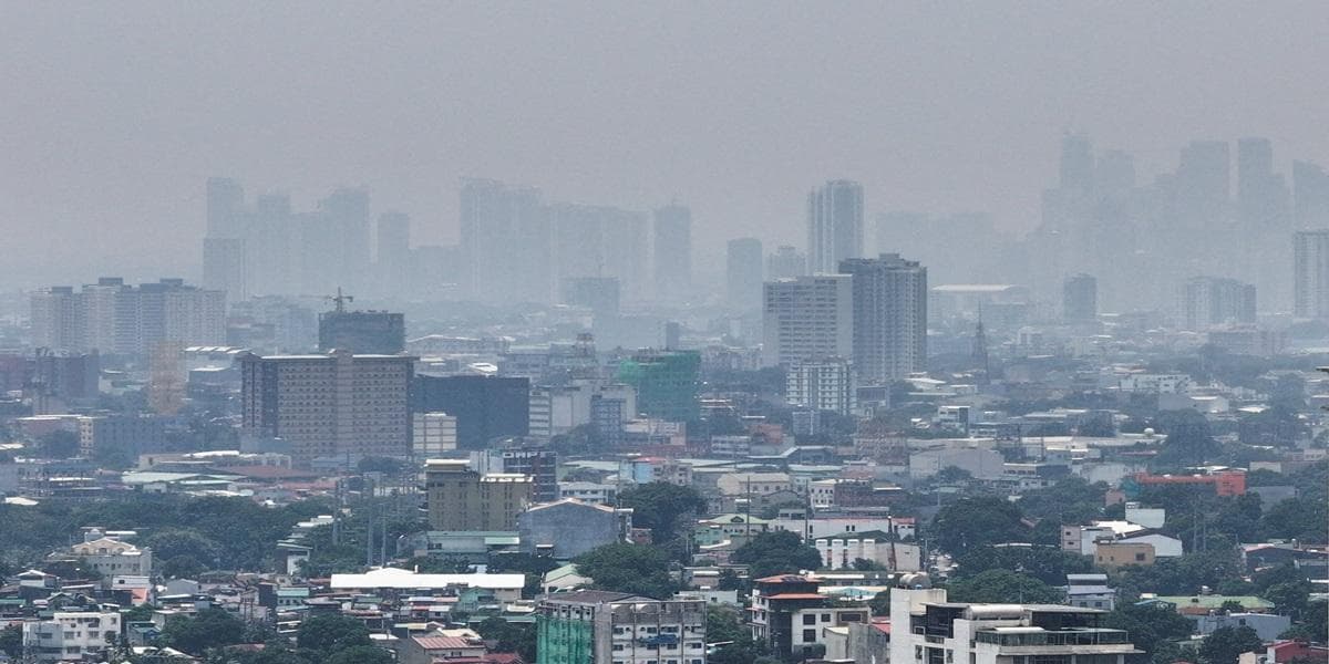 Ilang Lugar sa Metro Manila, Naitala ang 'Napakabahang' Kalidad ng Hangin -- EMB-NCR