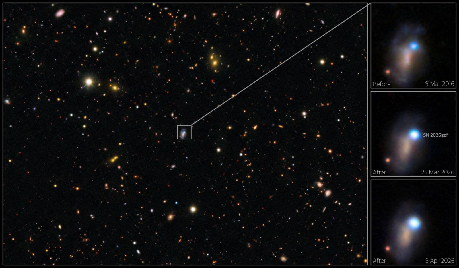 Mga Astronomo, Nakatutok sa Pagkamatay ng Isang Higanteng Bituin