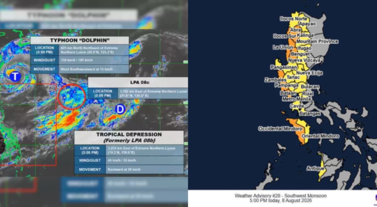 Bagong LPA at Tropical Depression, Binabantayan ng PAGASA sa Labas ng Bansa