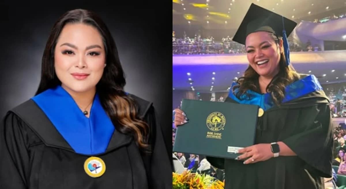 Cai Cortez, matagumpay na nagtapos sa kanyang Political Science Degree matapos ang 20 taon