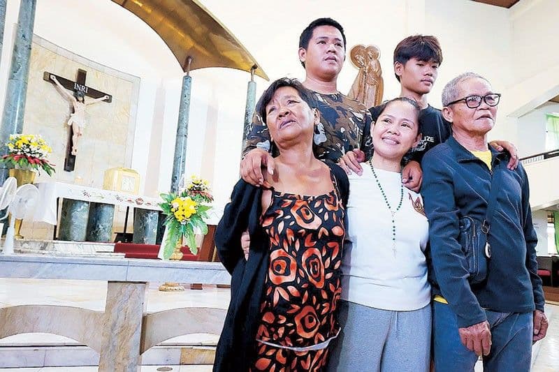 Mary Jane Veloso, muling nakasama ang pamilya bilang isang malayang tao