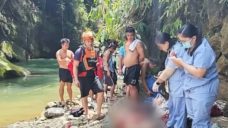 Lalaki, 26, nalunod sa talon sa Sablan, Benguet