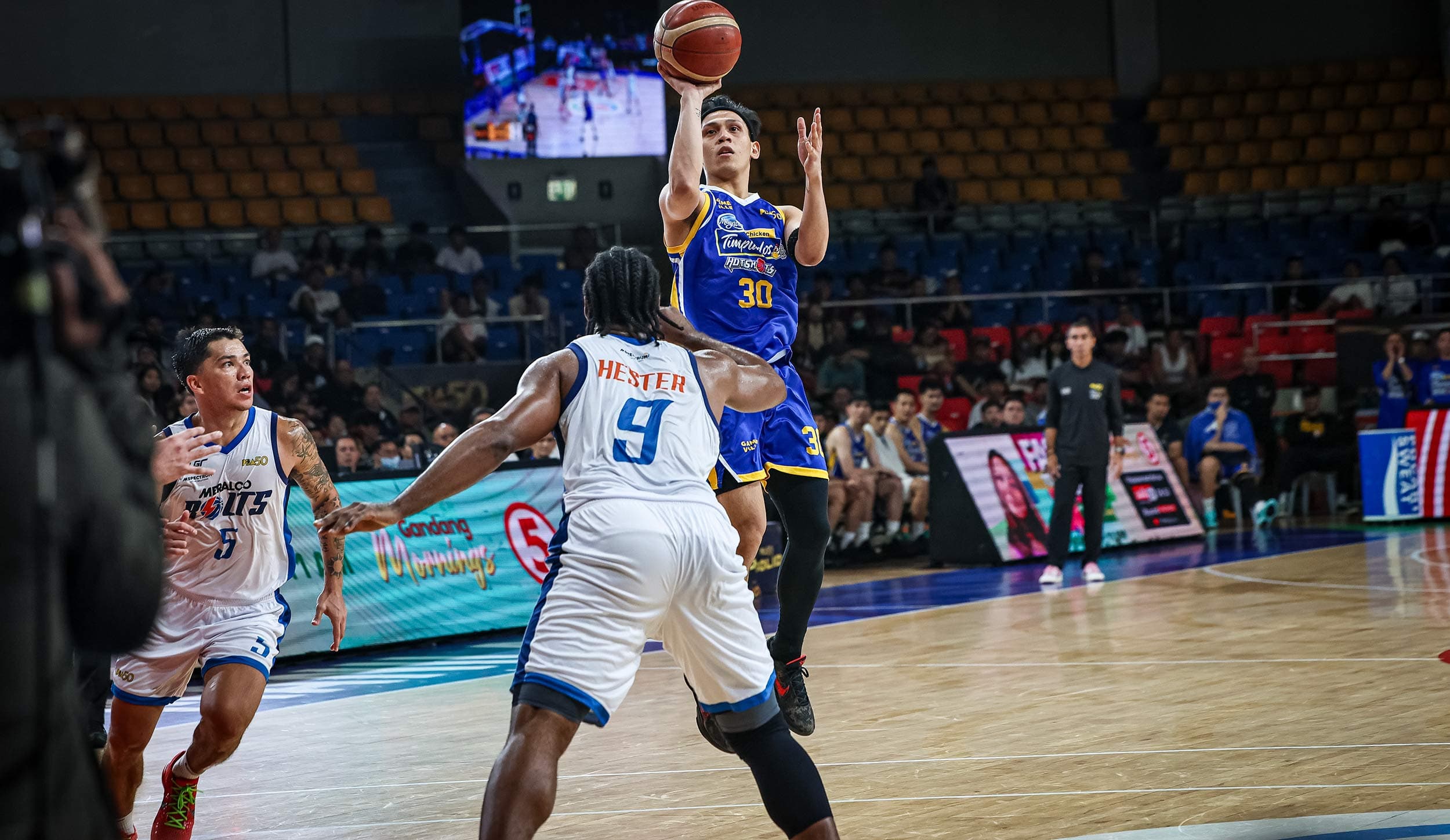 Jerom Lastimosa, Nagpakitang-Gilas sa Panalo ng Magnolia Laban sa Meralco