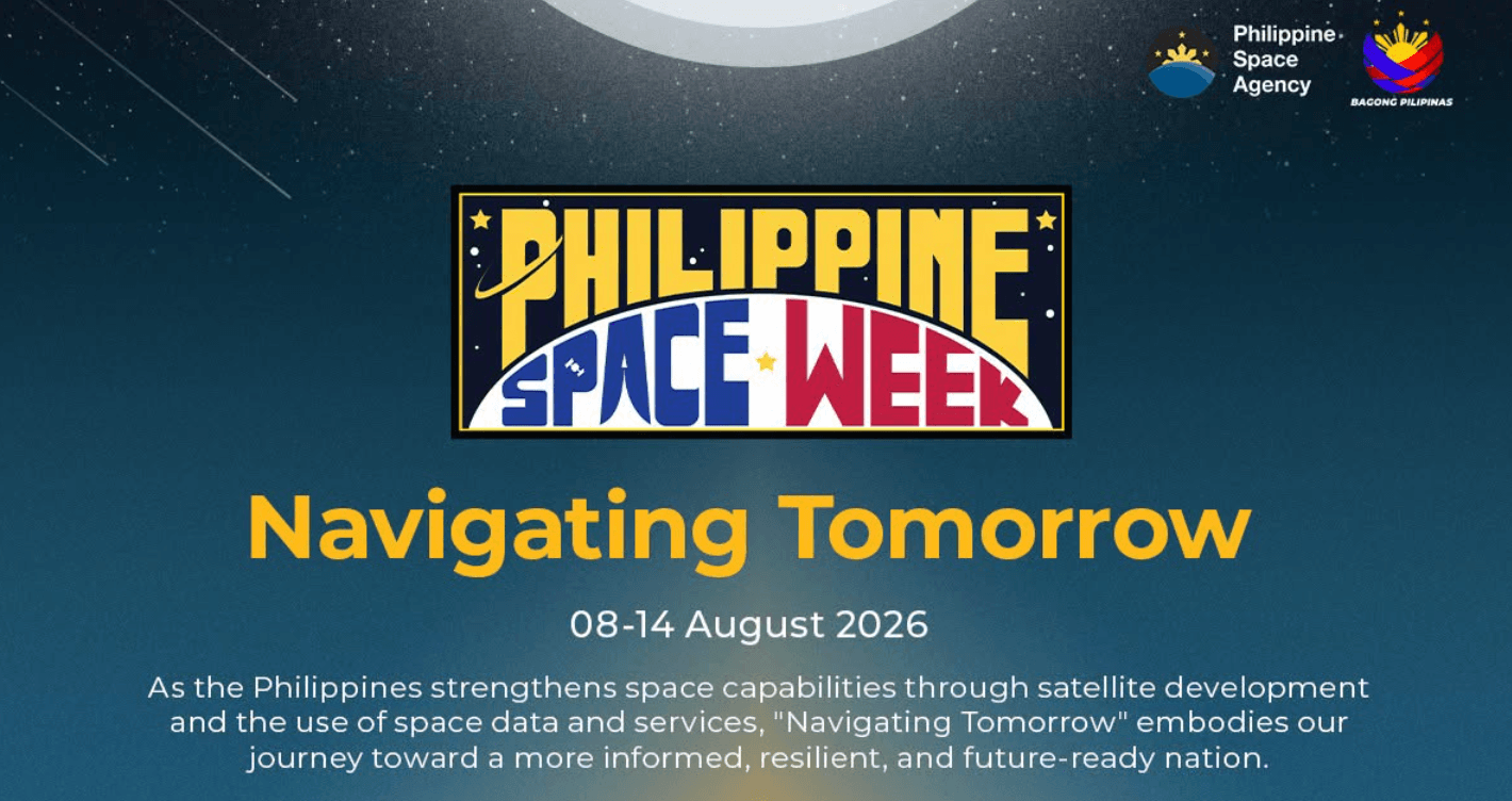 Mga Libreng Webinar, Exhibit, at Iba Pang Aktibidad sa Philippine Space Week 2026