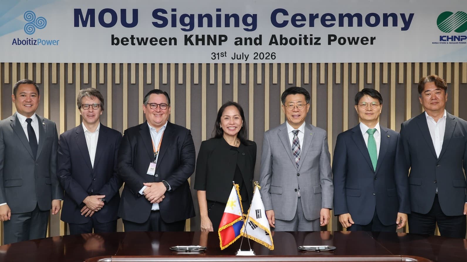 AboitizPower at Korea Hydro & Nuclear Co. nagkasundo para sa kooperasyon sa enerhiyang nuklear