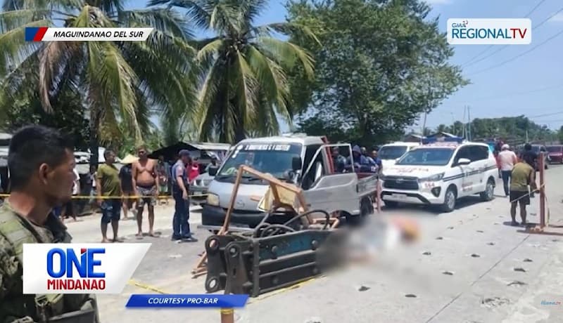 Dalawang tao, nasawi sa ambush sa Maguindanao del Sur