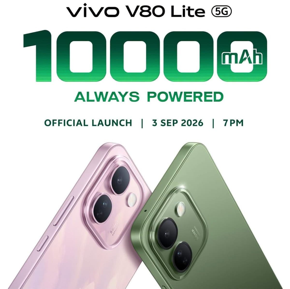 Vivo Maglulunsad ng V80 Lite 5G na May 10000mAh na Baterya