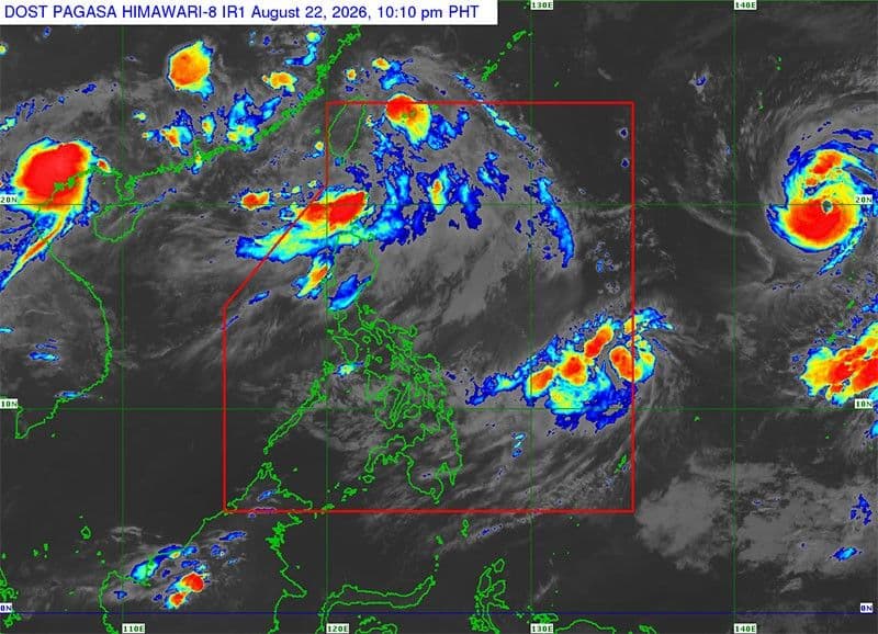 Tropical Depression Gaenari, Nabuo Mula sa Dating Low-Pressure Area