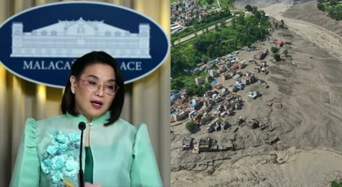 Walang naiulat na Pilipinong biktima sa pagbaha sa hangganan ng Nepal at Tsina—Malacañang