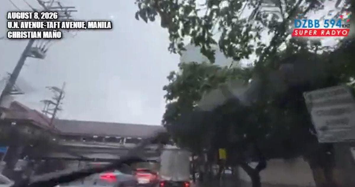 Mga Bahaging Inabot ng Baha sa Metro Manila Dahil sa Ulan mula sa Habagat