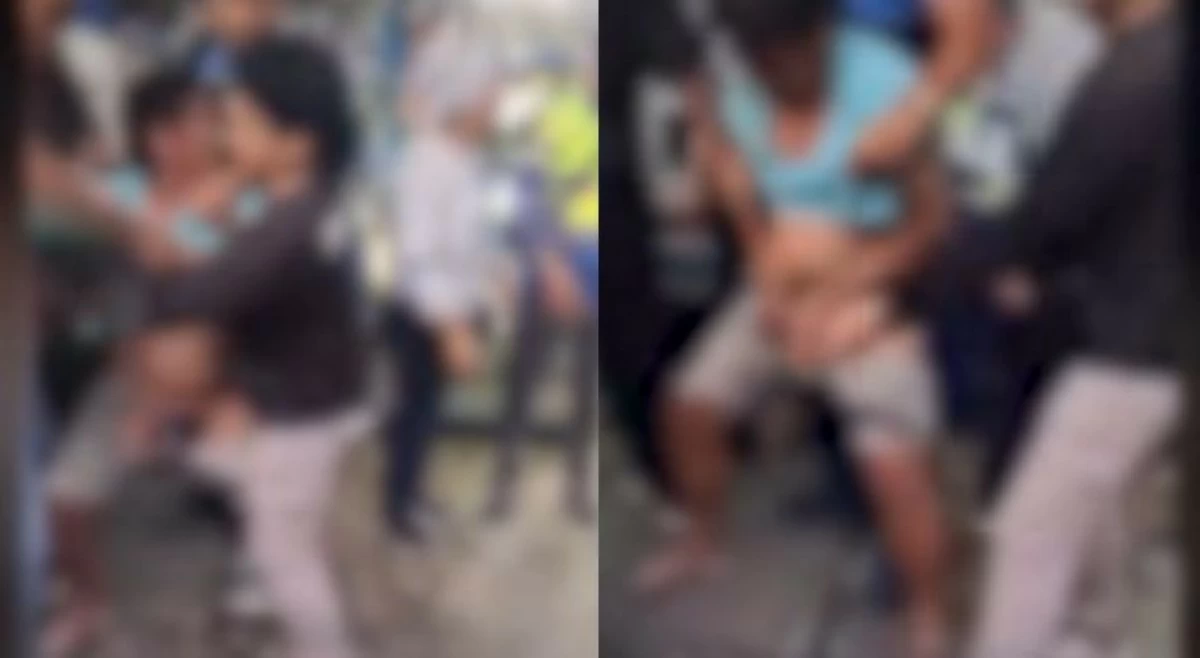 Fruit vendor, nahubaran at nakita ang 'birdie' habang inaaresto dahil sa pagtitinda