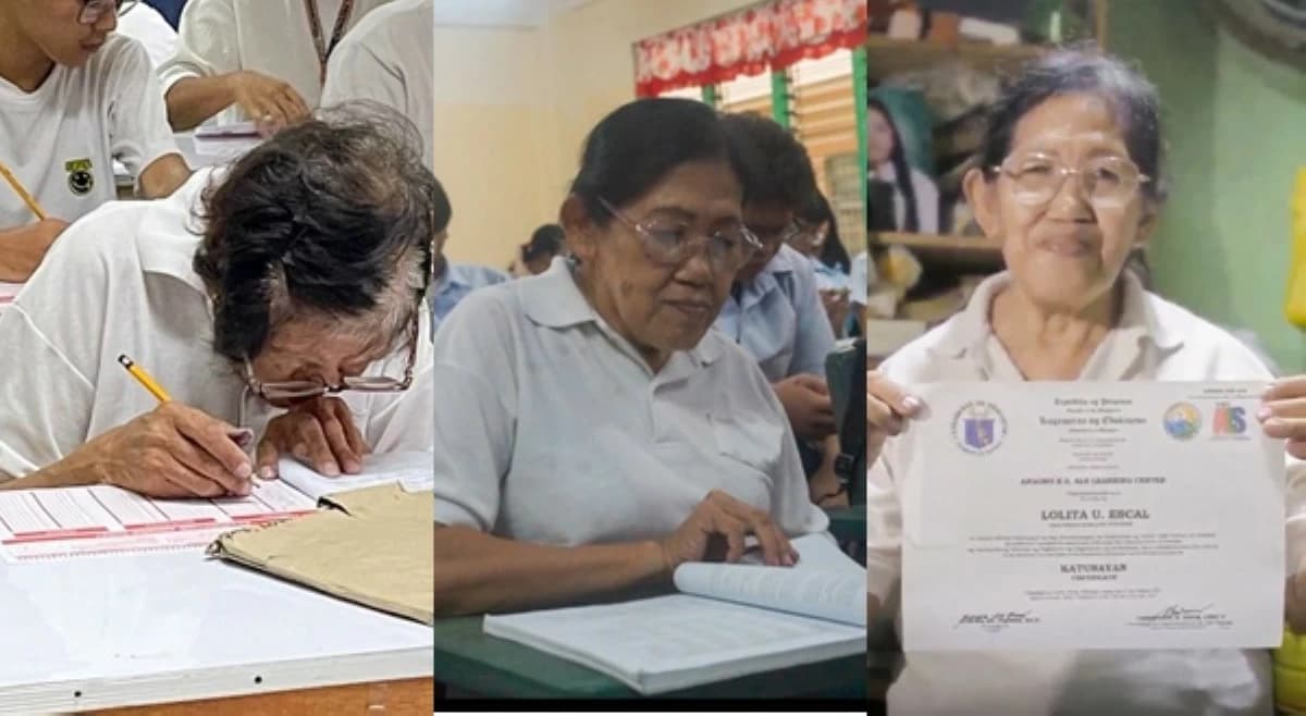 69-taong-gulang na Lola, Nagpapatuloy sa Edukasyon Bilang AB Journalism Student