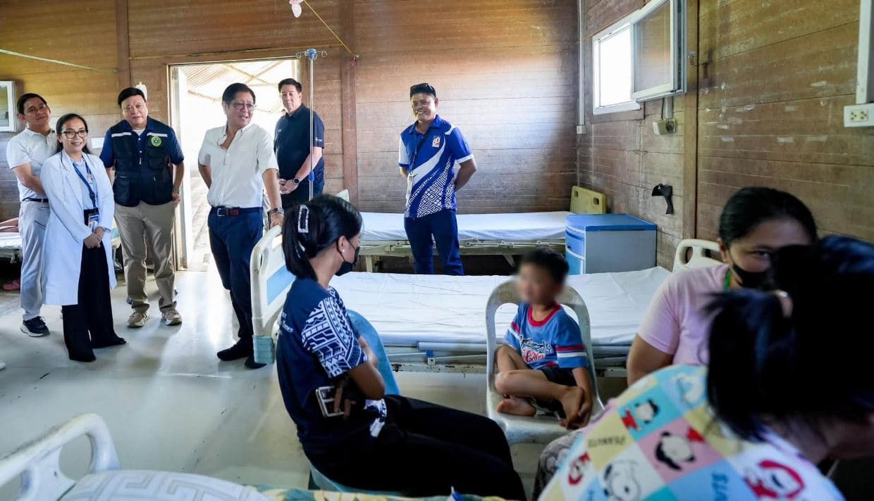 Marcos, sinuri ang naibangong Felipe Abrigo Memorial Hospital sa Eastern Samar