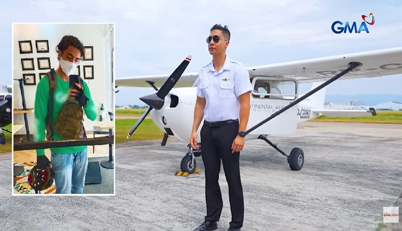 Mula sa Food Delivery Biker, Papalapit na sa Pangarap na Maging Piloto