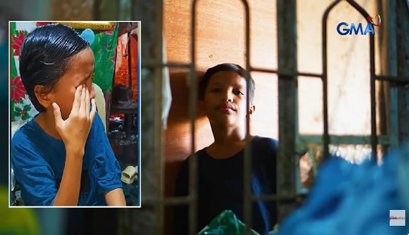 Binatilyo na umiyak nang pauwiin habang nanonood ng TV, binigyan ng bagong telebisyon