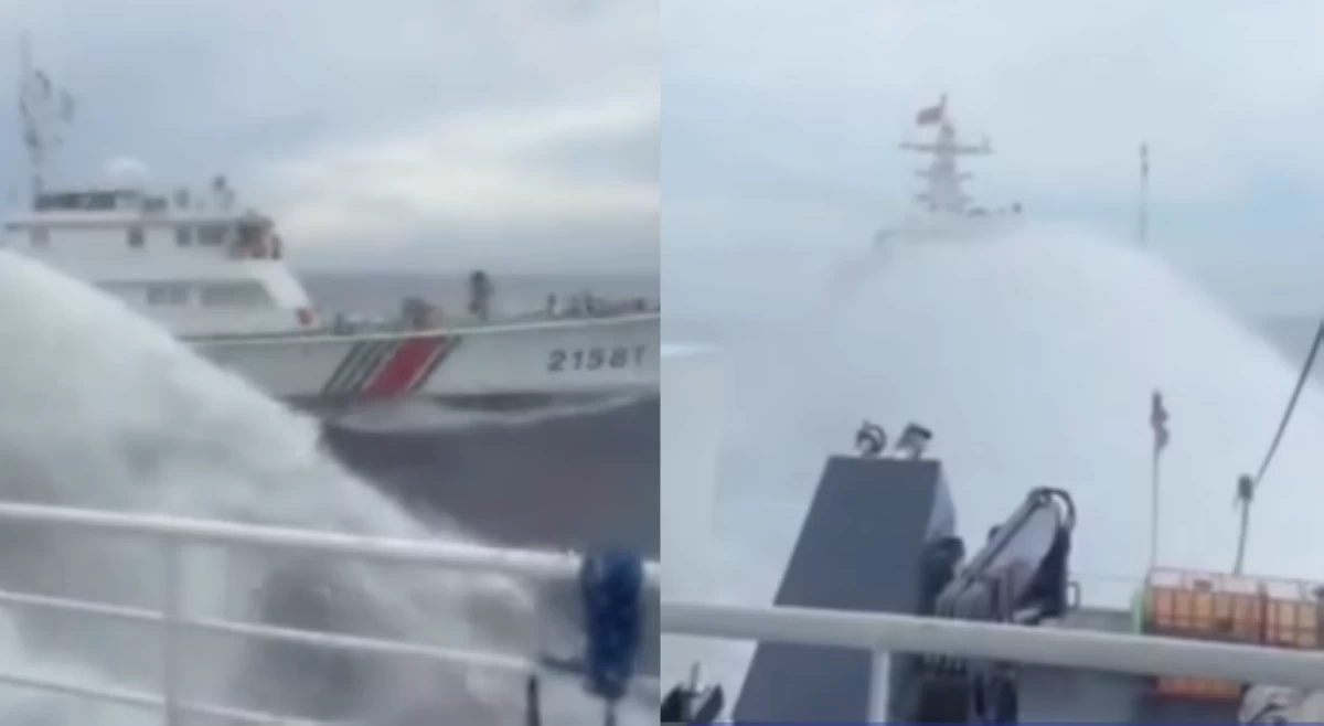 NTF-WPS, kinondena pambobomba ng water cannon ng CCG sa PCG, BFAR