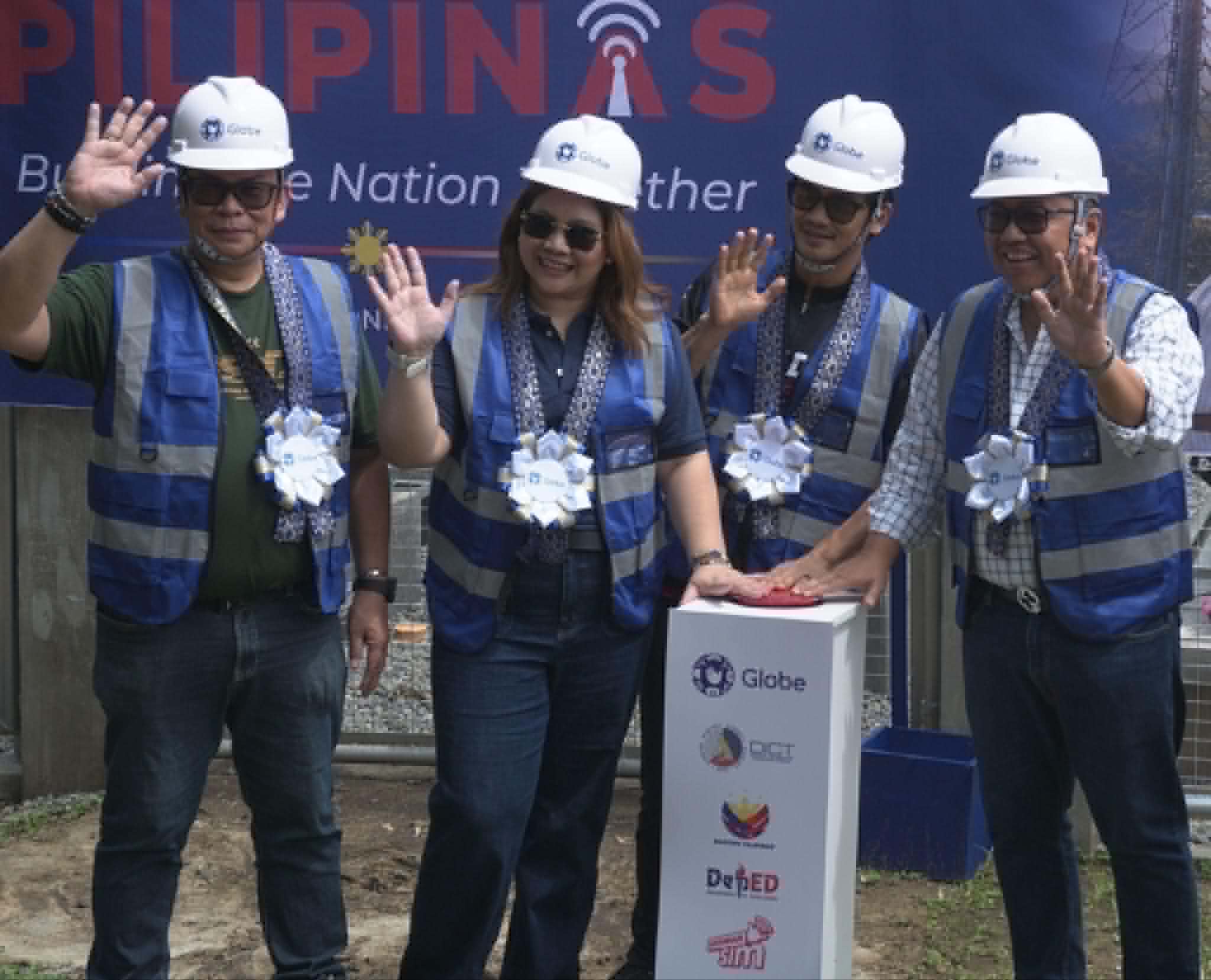 Bagong Connectivity Site ng Globe at DICT, Inilunsad sa Anda, Pangasinan