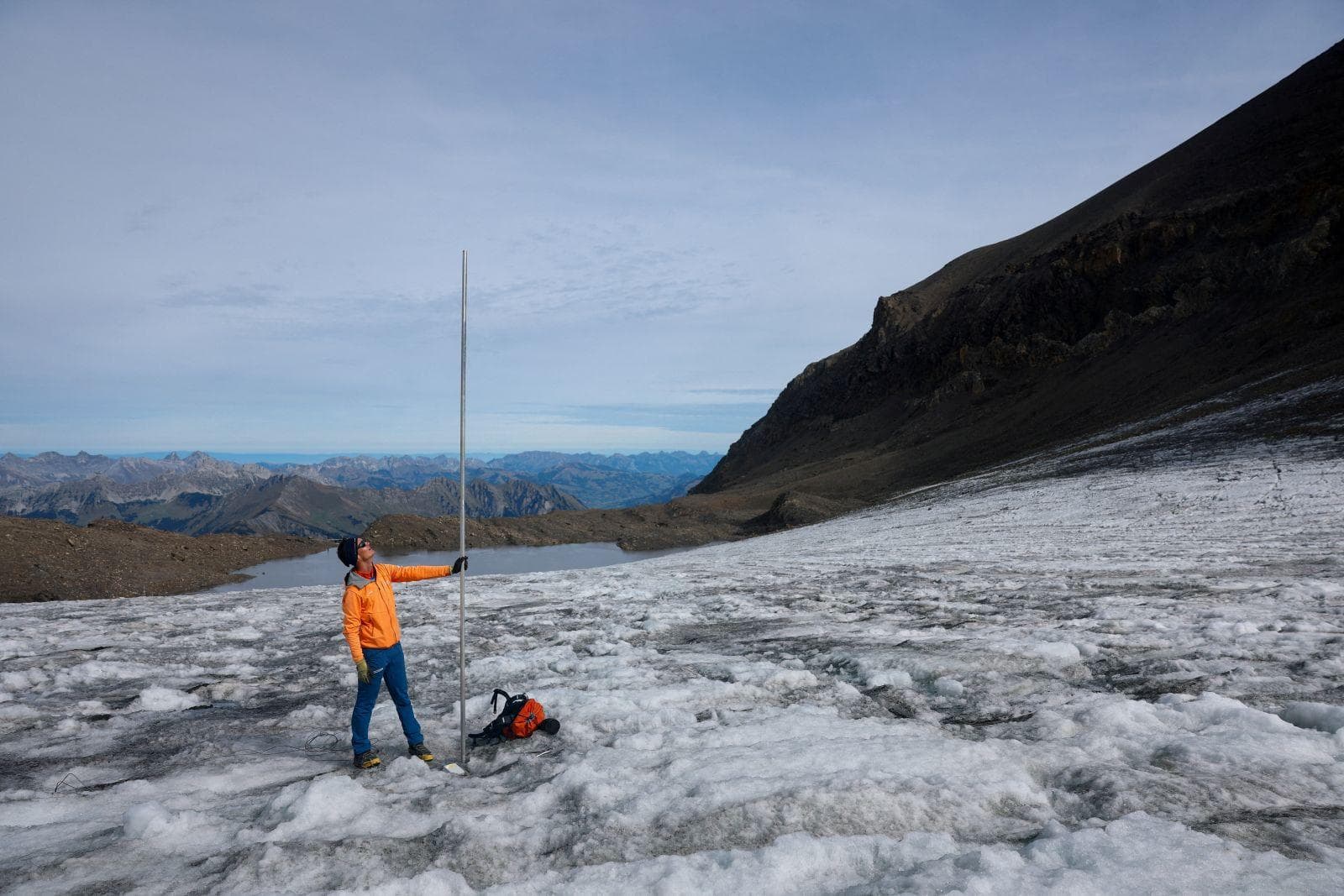 Pagbaba ng Yelo sa mga Glacier ng Switzerland Lampas sa 5% Matapos ang Matinding Init