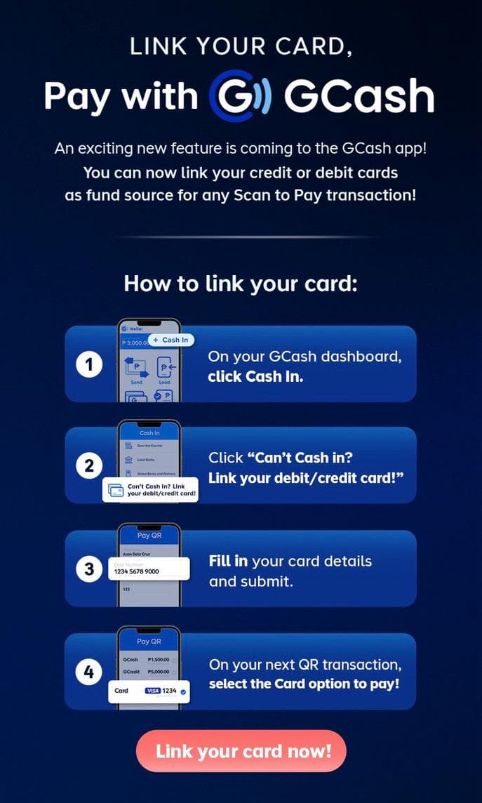 Visa at GCash, naglunsad ng bagong link-and-pay na tampok