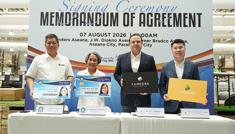 Pag-IBIG Fund at Landers, Nagkaisa para sa Mas Malaking Matitipid ng mga Miyembro sa Araw-araw na Gastusin