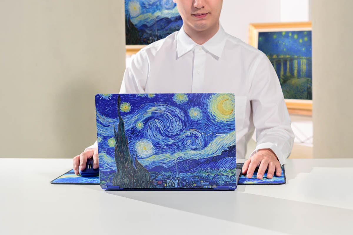 MSI Prestige 14 Flip AI+ Vincent van Gogh: Isang Sining at Teknolohiya na Pagsasama