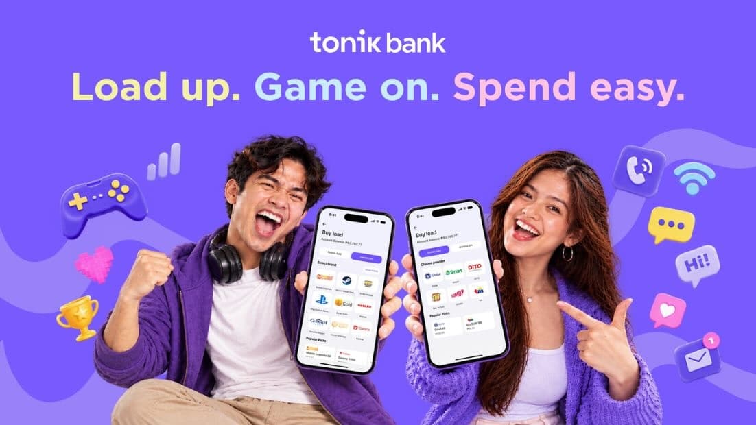 Tonik Digital Bank, nagdagdag ng mobile load at iba pang serbisyo sa kanilang app