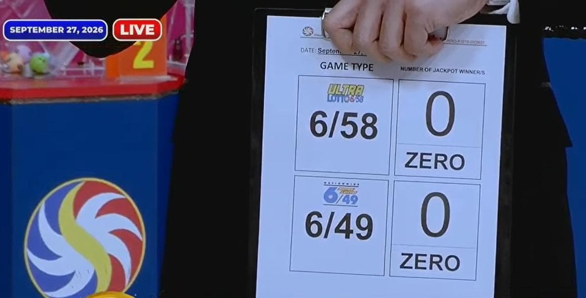 Jackpot ng Ultra Lotto 6/58, umabot na sa P337.8 milyon ngunit walang nanalo