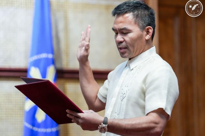 Manny Pacquiao, nangunguna sa laban kontra kahirapan sa gabinete ni Marcos