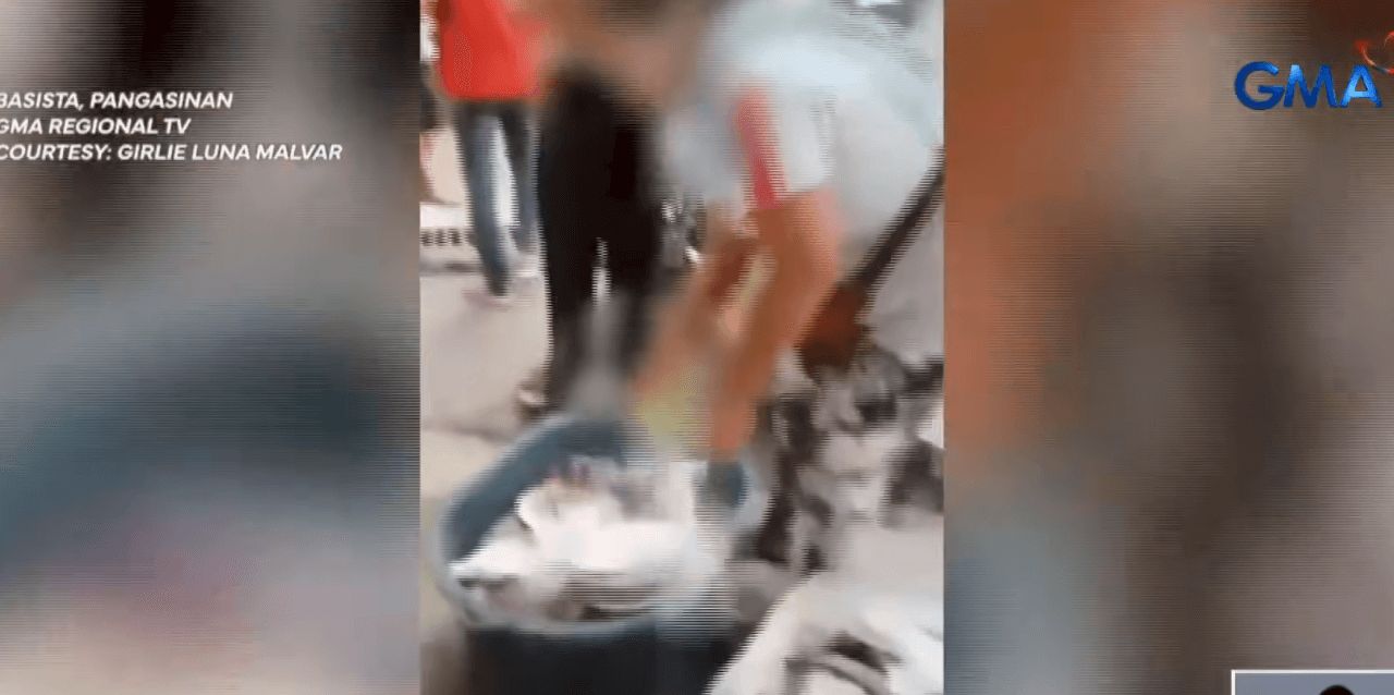 Tindera, nagbuhos ng bleach at sabon sa kanyang mga isda matapos sitahin sa bangketa