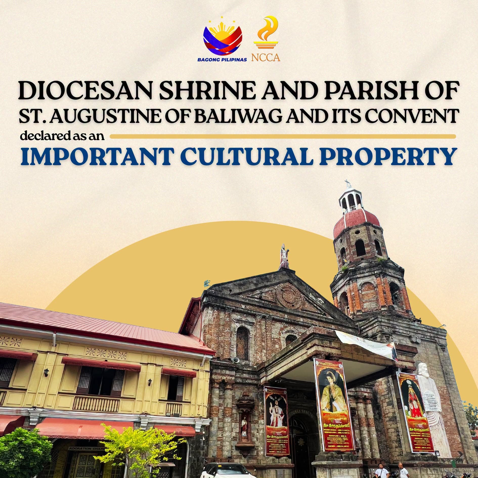 Pahayag ng NCCA: St. Augustine Parish sa Bulacan, Itinuturing na Mahalaga sa Kultura