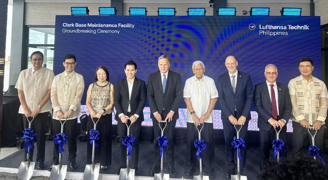 Pagsisimula ng Pagtatayo ng Ikalawang Base ng Lufthansa Technik sa Clark